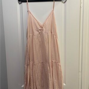 Urban Outfitters Pink Slip Dress